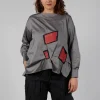 Asymmetric Shirt in Taupe