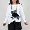 Asymmetric Shirt in White