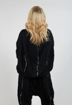 Asymmetric Top in Black Bone