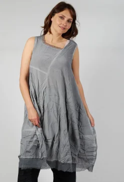 Asymmetrical A-Line Dress in Pencil
