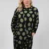 Asymmetrical Top in Yellow Pois