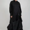 Asymmetrical Tunic in Black