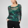 Atik Shirt in Black Dark Green