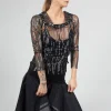 Atik Shirt in Black Silver