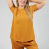 Atollo Top In Ambra