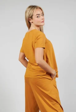 Atollo Top In Ambra
