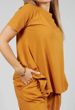 Atollo Top In Ambra