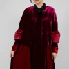 Audrey Coat in Bordeaux