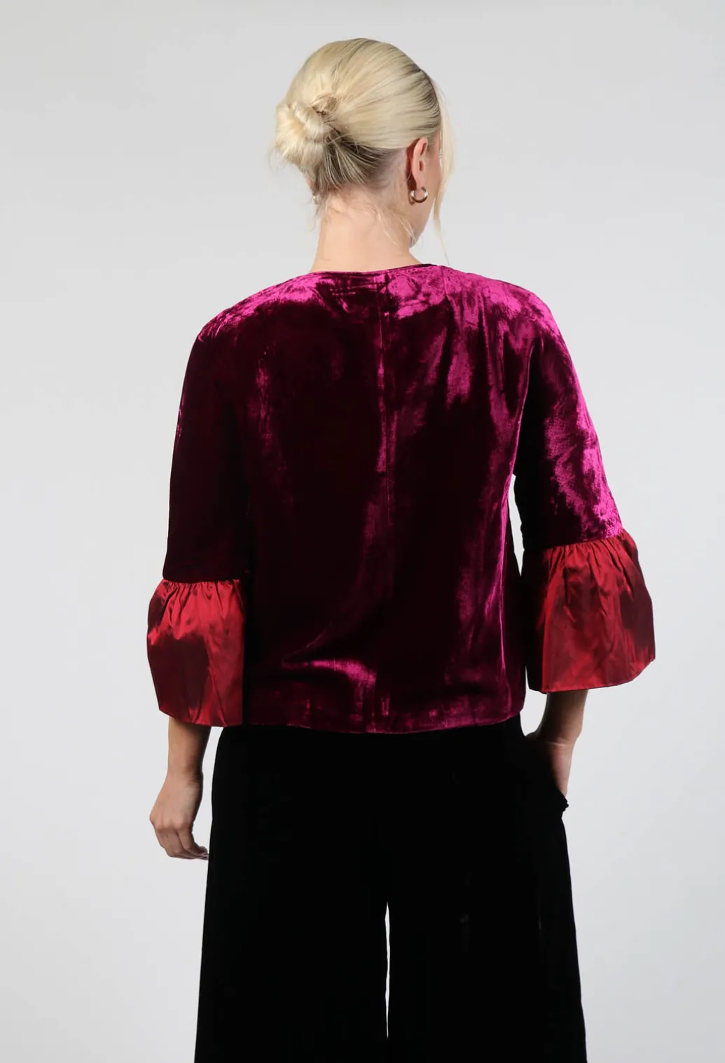 Audrey Coat in Bordeaux