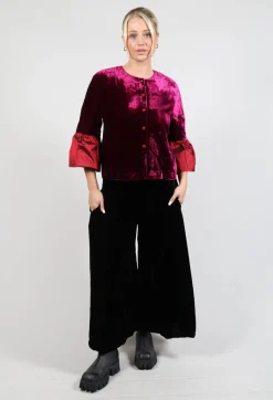 Audrey Coat in Bordeaux