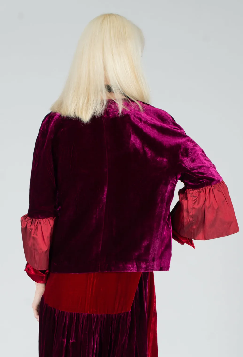 Audrey Coat in Bordeaux