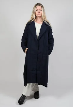 Aufrechtler Coat in Nacht Blue