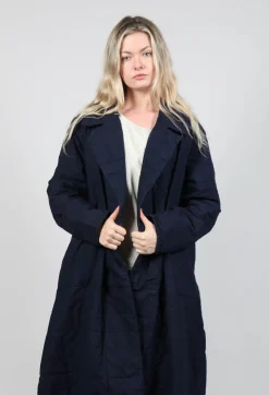 Aufrechtler Coat in Nacht Blue
