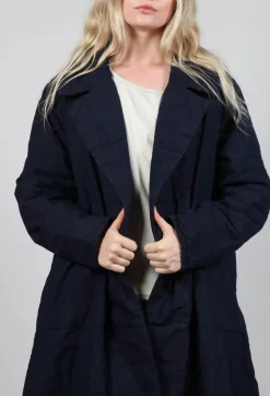 Aufrechtler Coat in Nacht Blue