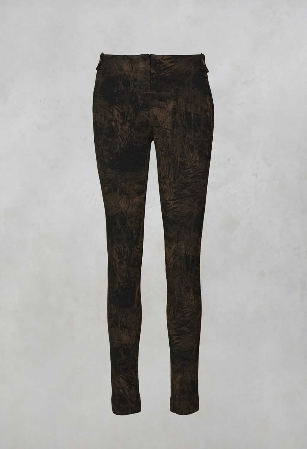 Avio Trousers in Black/Beige