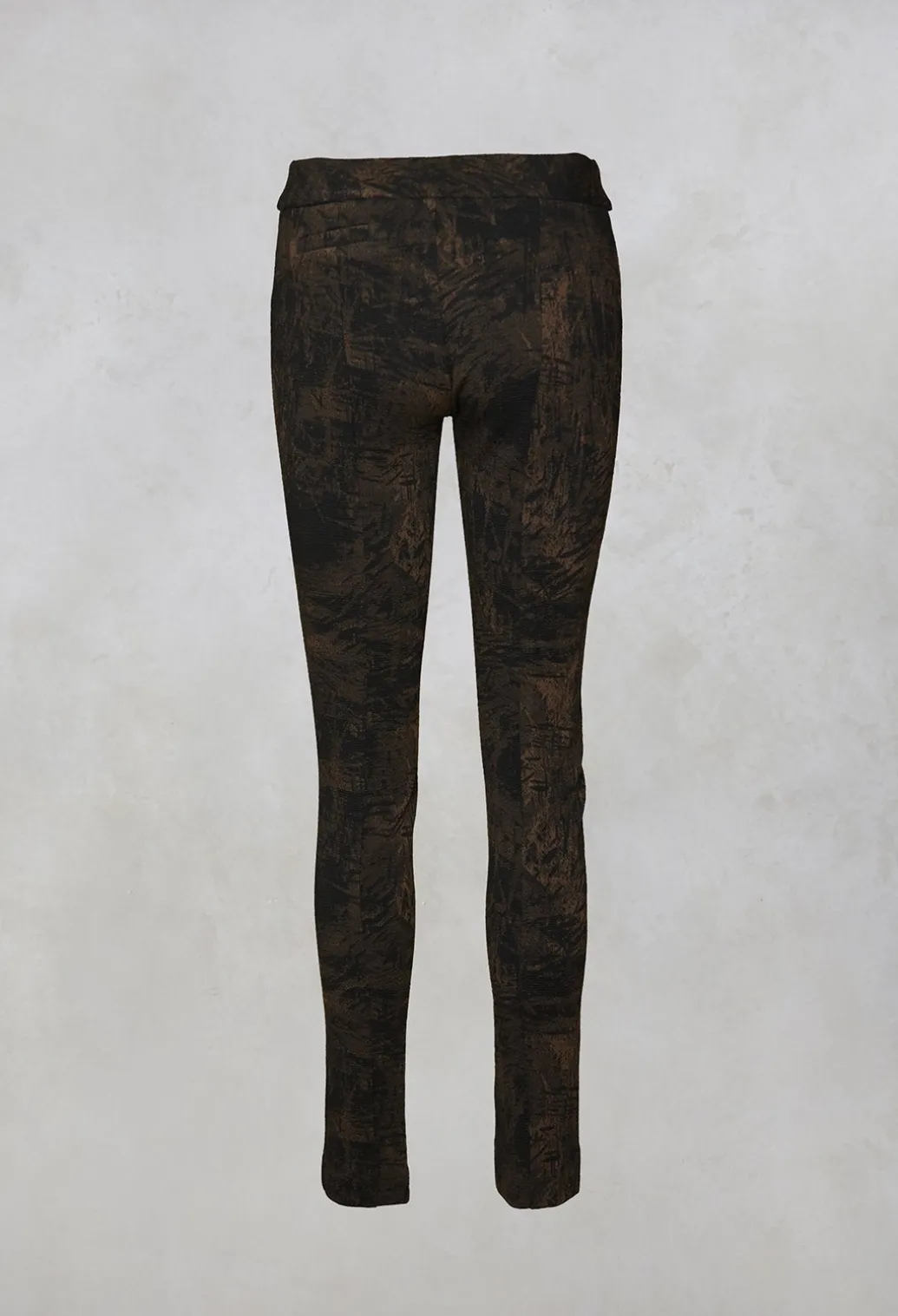 Avio Trousers in Black/Beige