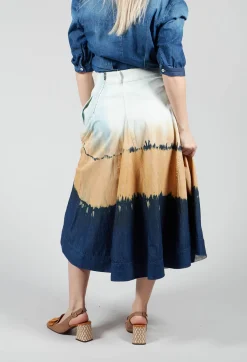 Awaken Skirt in Tie-Dye