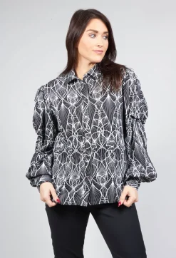 Aztec Shirt in Black