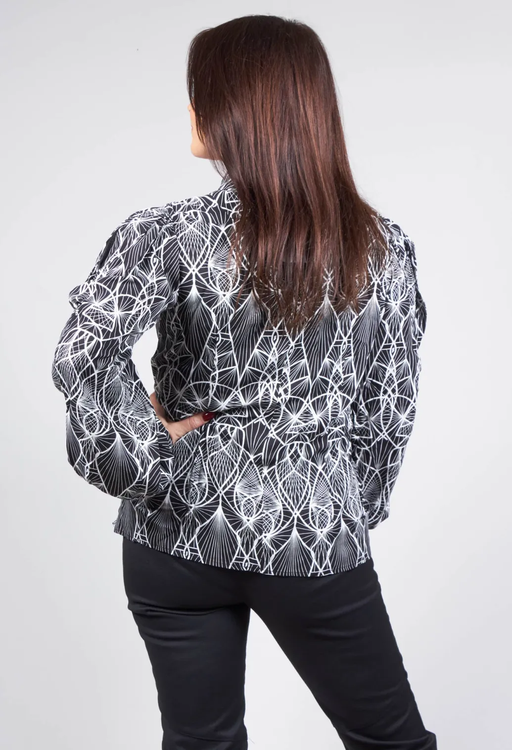 Aztec Shirt in Black