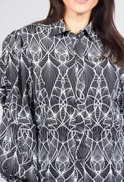 Aztec Shirt in Black