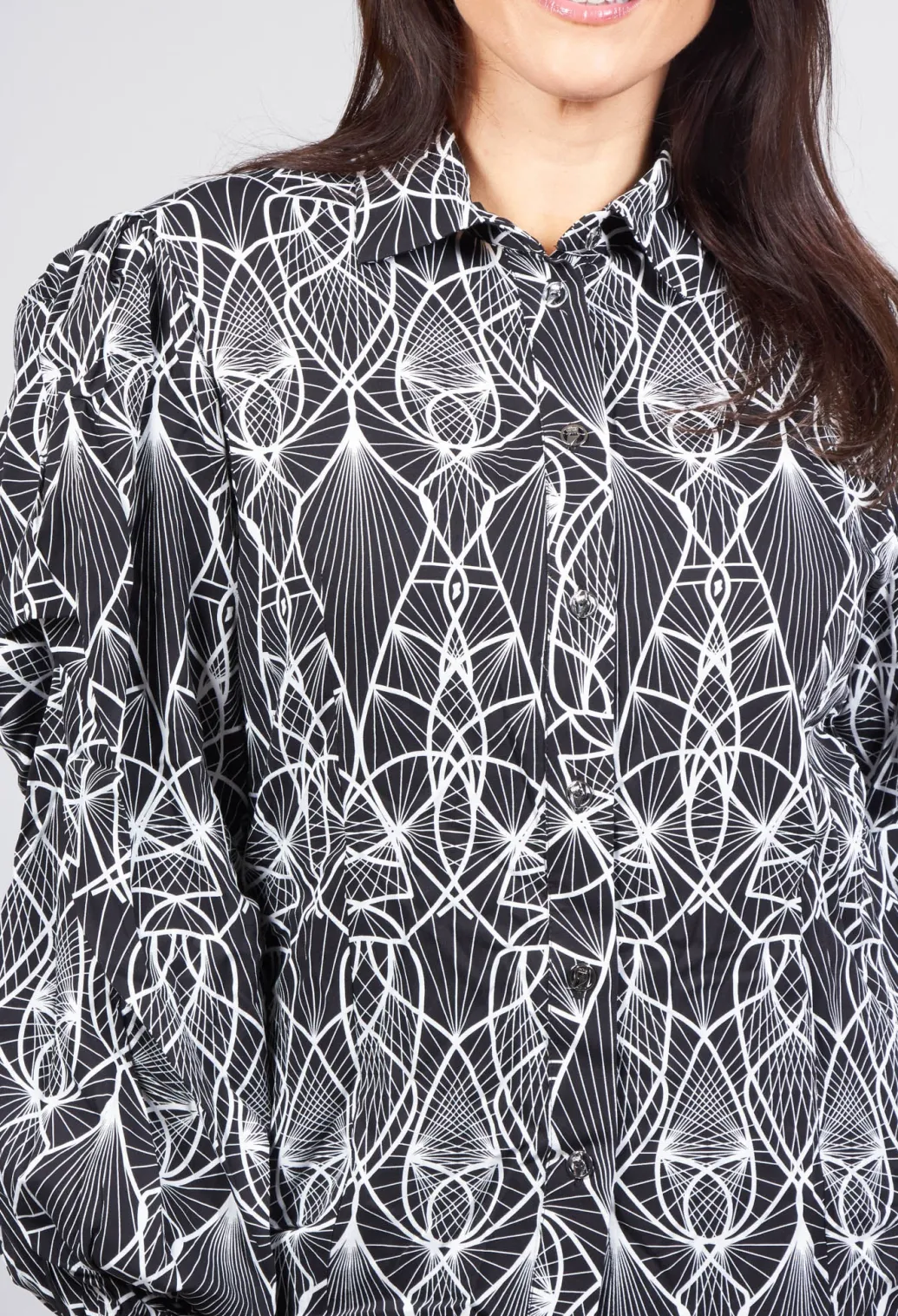 Aztec Shirt in Black