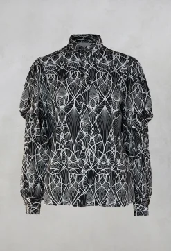 Aztec Shirt in Black