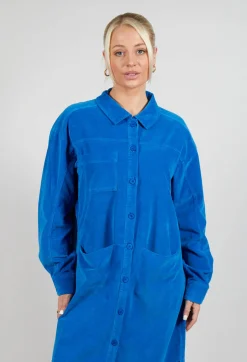 Babep Coat in Cobalt