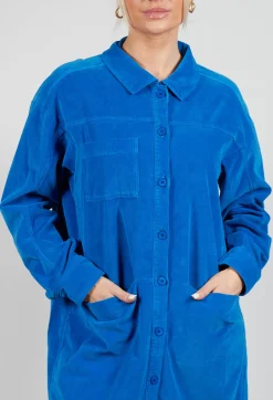 Babep Coat in Cobalt