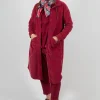 Babep Coat in Scarlet