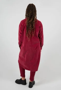 Babep Coat in Scarlet