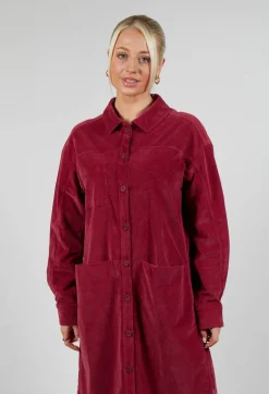 Babep Coat in Scarlet