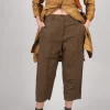 Baggy Cur Trousers in Mud