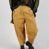Baggy Cur Trousers in Ocra