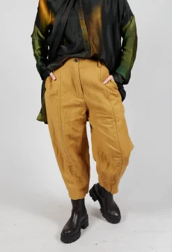 Baggy Cur Trousers in Ocra