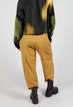 Baggy Cur Trousers in Ocra