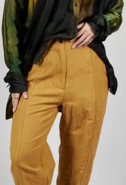 Baggy Cur Trousers in Ocra