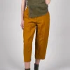 Baggy Cur Trousers in Tumeric