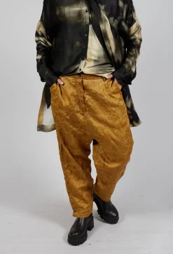 Baggy Gav Trousers in Tumeric