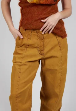 Baggy Les Trousers in Tumeric