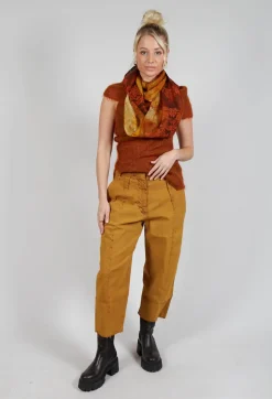Baggy Les Trousers in Tumeric