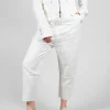Baggy Trousers in Chalk