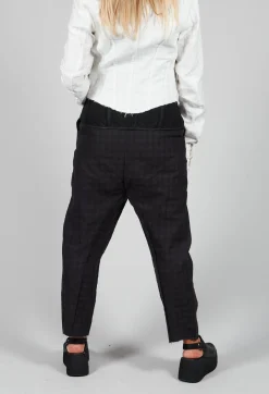 Baggy Trousers in Coal