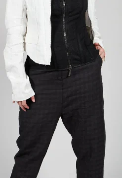 Baggy Trousers in Coal