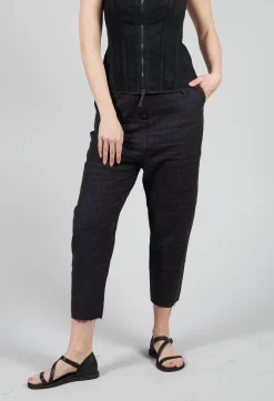 Baggy Trousers in Coal