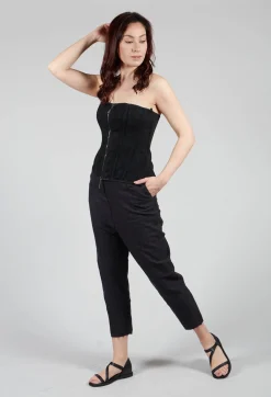 Baggy Trousers in Coal