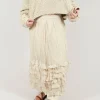 Bakstraps Skirt in Stroh