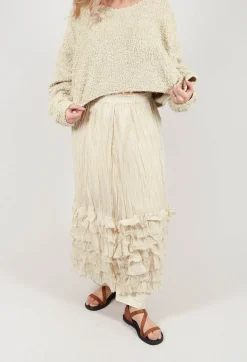 Bakstraps Skirt in Stroh