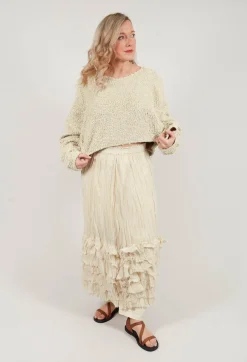 Bakstraps Skirt in Stroh