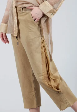 Balloon Leg Culottes in Khaki