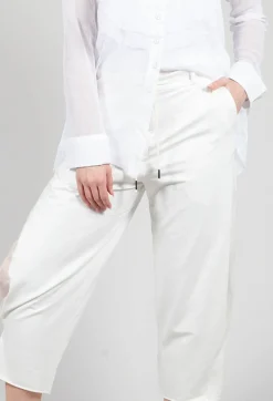 Balloon Leg Culottes in White